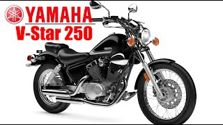 2021 Yamaha VStar 250 250cc TM [upl. by Nanny878]