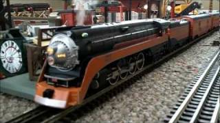 MTH Railking NorfolkWestern J Class and Southern Pacific GS4 [upl. by Natsirt55]