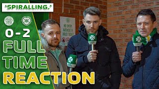 Celtic 02 Hearts  Spiralling  FullTime Reaction [upl. by Anthony]