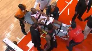 Baron Davis Injury 5612 [upl. by Husein482]