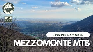 TROI DEL CAPITELLO e altri sentieri MTB a Mezzomonte  PN Bike 4K [upl. by Ynner292]