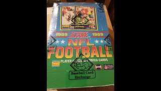 1989 Score Football BBCE Box Break from BurlsSports [upl. by Adara159]