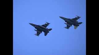 F16s Over South Beach Miami [upl. by Notrub423]