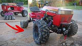 4WD 100HP Offroad Mower Full 1 Year Build  Driving [upl. by Maillw]