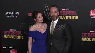 Keeley Hawes Matthew Macfadyen and Ryan Reynolds  quotDeadpool and Wolverinequot World Premiere [upl. by Adnav]