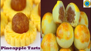 Pineapple tarts 2 ways  CNY cookies  CNY recipes  Quick amp Tasty Kitchen by Geetha [upl. by Fita682]