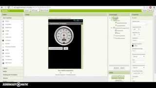 App Inventor 2 Tutorial  How to make a speedometer animation [upl. by Sell]