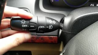 How to turn on fog lights [upl. by Einiffit344]