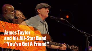 Aug 29 2023 Hartford HealthCare Amphitheater James Taylor amp his AllStar Band quotYouve Got A Friendquot [upl. by Ydeh767]