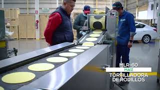 Tortilladora MLR60│Manufacturas Lenin [upl. by Noram]