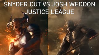 Darkseid vs Steppenwolf War History Comparison  Snyder Cut amp Joss Whedon Comparison [upl. by Windy87]