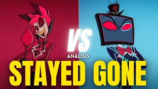 Hazbin Hotel  ALASTOR and VOX Song Stayed Gone  Analisis [upl. by Adym]