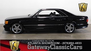 1991 Mercedes Benz 560sec  Gateway Classic Cars of Atlanta 521 [upl. by Herod]