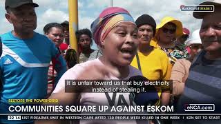 WC communities square up against Eskom [upl. by Todhunter535]