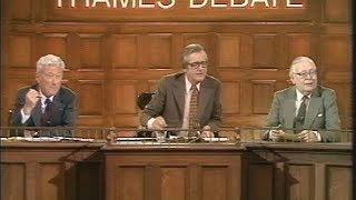 Are the British bad Europeans  Thames Debate  1980  Part 2 [upl. by Yelsnit964]