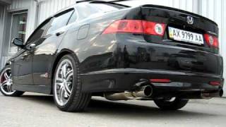 Fujitsubo Exhaust Honda Accord Types CL7 EuroR Acura TSX [upl. by Sergo]