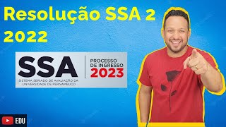 Resolução SSA 2 2022  Questão 5  Monocotiledôneas e Dicotiledôneas  Angiospermas [upl. by Eimrots]