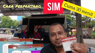 TUTORIAL PRAKTIS CARA PERPANJANG SIM YANG CEPAT MUDAH amp TANPA RIBET DENGAN MOBIL KELILING TANPA CALO [upl. by Wharton627]