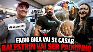 FABIO GIGA VAI SE CASAR  BALESTRIN VAI SER O PADRINHO [upl. by Lord]