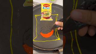 Maggi Pancake Art 🍜 [upl. by Marget]