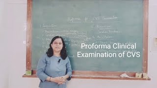 Cardiovascular System Examination  Proforma clinicalexamination [upl. by Geraldina]