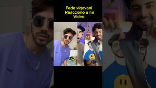 Fede reaccionó a mi video ❤️✨ arte fedevigevani [upl. by Leiuqeze426]