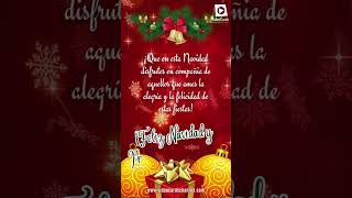 Feliz Navidad Mensaje de Navidad para Familia y Amigos Felicitaciones de navidad [upl. by Grove]