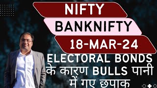 Nifty Prediction and Bank Nifty Analysis for Monday  18 March 24  Bank Nifty Tomorrow [upl. by Mellie]