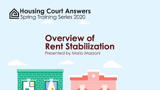 Overview of Rent Stabilization [upl. by Galer]