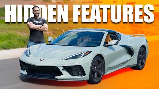 25 Hidden Corvette C8 Tricks You Should Know [upl. by Hacceber]