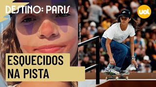 OLIMPÍADAS 2024 RAYSSA LEAL E EQUIPE DE SKATE SÃO ESQUECIDOS NA PISTA DE TREINO EM PARIS [upl. by Edorej]