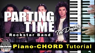 PARTING TIME PianoCHORD Tutorial by Rockstar InDepth [upl. by Ireland]