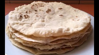 PAN ARABE SIN HORNO y CON POCOS INGREDIENTES  PAN PITA [upl. by Anglim]