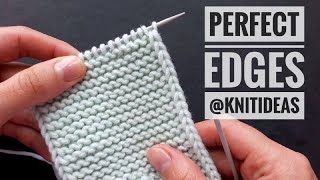 How to knit beautiful edges [upl. by Minda632]