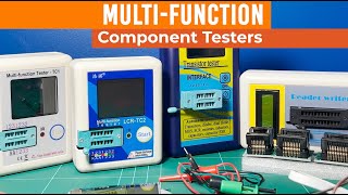 Cheap Electronic Component Testers  the good and the bad LCR TC1 TC2 and Counterfeits [upl. by Revart]