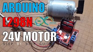 How to use L298N with Arduino with code [upl. by Alyse]