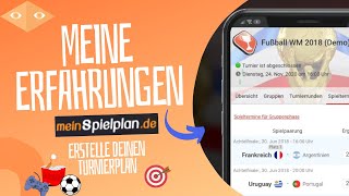 meinSpielplande Erfahrungen und Tutorial  Erstelle deinen individuellen Spielplan [upl. by Walters786]