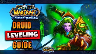 WOTLK Classic Druid Leveling Guide Talents Tips amp Tricks Rotation Gear [upl. by Sephira]