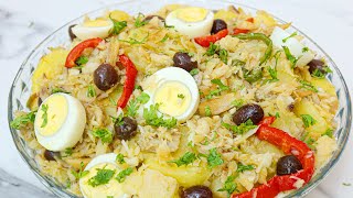 A MELHOR BACALHOADA RECEITA DE BACALHAU FÁCIL E RÁPIDA [upl. by Alleris]