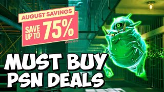 PSN AUGUST SAVINGS  10 MUST BUY DEALS [upl. by Reimer]