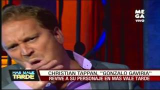 Christian Tappan revive a su personaje Gonzalo Gaviria en Más Vale Tarde [upl. by Layton]