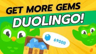 How To Get More Gems in Duolingo for Free Working Method [upl. by Nomihs]