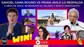 ENVIVO Paty Chapoy difunde fake news vs AMLO  5 años de AMLO sube salario y nuevo aeropuerto [upl. by Amahs]