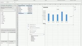 Gráficos dinámicos en Excel [upl. by Euqinahs]