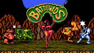 Battletoads 1991 NES  2 Players TAS [upl. by Bryna]