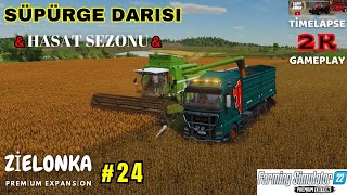 FS 22 SÜPÜRGE DARISI HASAT SEZONU BAŞLADI PATATESlere GÜBRE VE HERBİSİT map ZİELONKA part 24 [upl. by Chiquia]