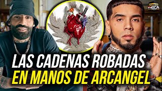 LAS PRENDAS ROBADAS DE ANUEL AA EN MANOS DE ARCANGEL [upl. by Caren213]