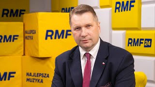 Przemysław Czarnek gościem Porannej rozmowy w RMF FM [upl. by Alletsyrc932]