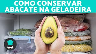 COMO CONGELAR ABACATE 🥑 truques para não oxidar [upl. by Ase]