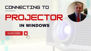 Windows 10 Connecting to a Projector and Using Extended Desktop Dual Monitors [upl. by Vitalis37]